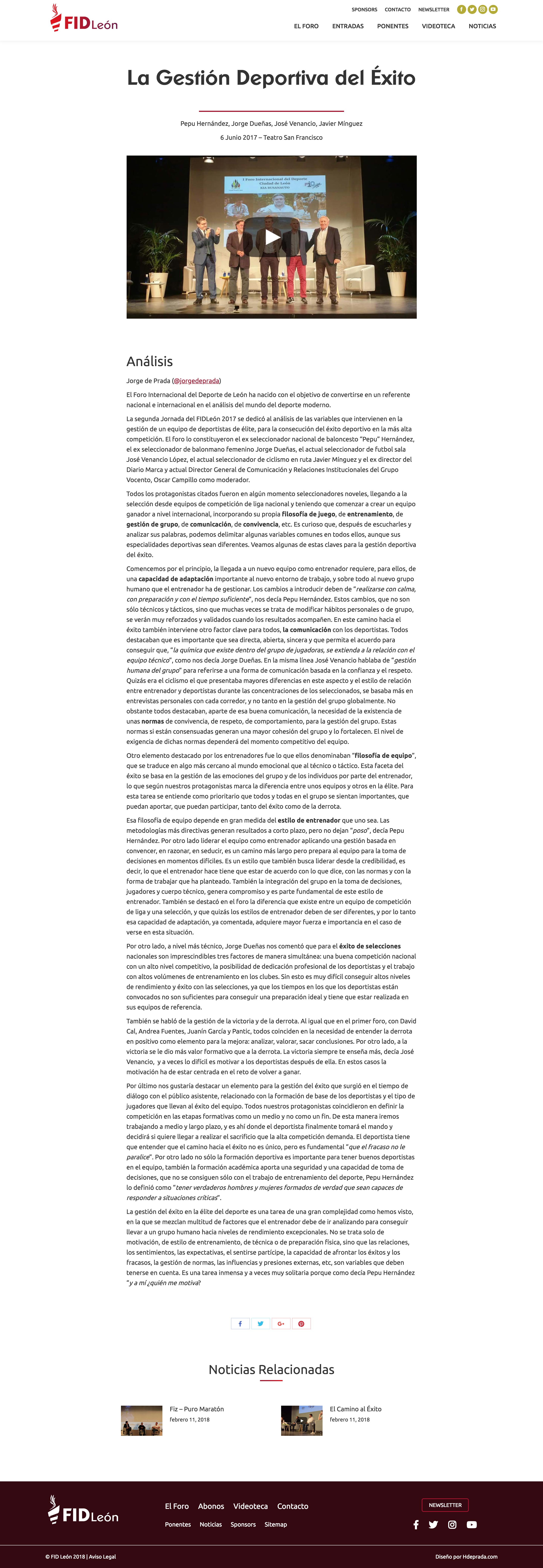 Web FID León